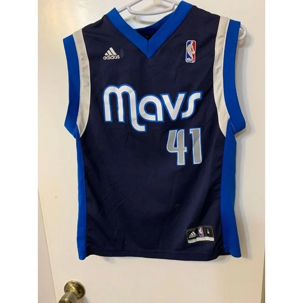 NBA DIRK NOWITZKI #41 ADIDAS JERSEY DALLAS MAVERICKS Medium